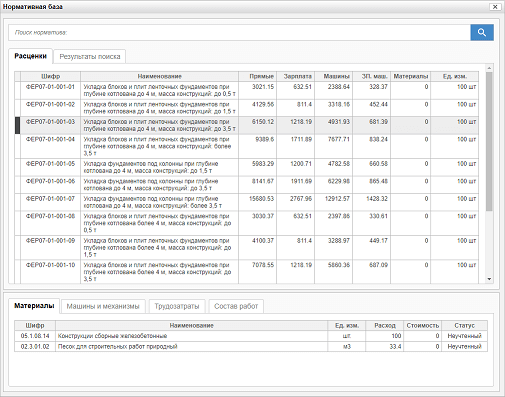 Нормативная база расценок ФЕР Нормативная база расценок ФЕР
